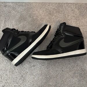 Black Nike Force Wedges size 8